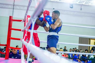 Atleta no ringue